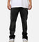 MNML Textured Flare Sweatpants Vintage Black