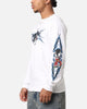 73Studio Marvel Spider-Man Y2K Venom Long Sleeve T-Shirt White