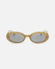 Le Specs Work It Sunglasses Champagne