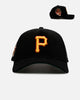 New Era Pittsburgh Pirates 'Black Cord' 9FORTY A-Frame Corduroy Snapback Black