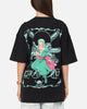 73Studio X One Piece Zoro Vintage T-Shirt Off Black