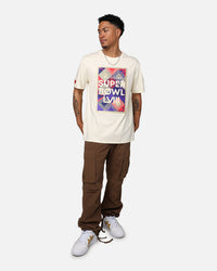 Pro Standard NFL Las Vegas Super Bowl LVIII Box Logo T-Shirt Eggshell