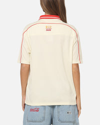 Carre Carré X Coca Cola Club Crest Polo Shirt Off White