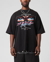 Loiter Ninja Vintage T-Shirt Vintage Black