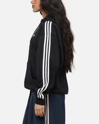 Adidas Baggy Full Zip Hoodie Black
