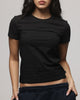 American Thrift Women's Shrunken T-Shirt Black