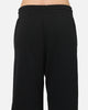 Nike Women's Sportswear Phoenix Fleece High-Waisted Wide-Leg Logo Pants Black/Summit White