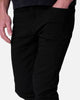 MNML Skinny Raw Jeans Rinsed Black