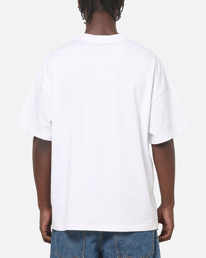 Carre Applique T-Shirt Solid White