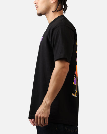 Mitchell & Ness Los Angeles Lakers Shaquille O'Neal Cartoon T-Shirt Black