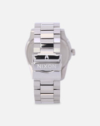 Nixon Corporal Stainless Steel Watch Silver/Coral