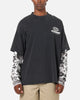 Carre Worldwide Layered Long Sleeve T-Shirt Black/Snow Camo