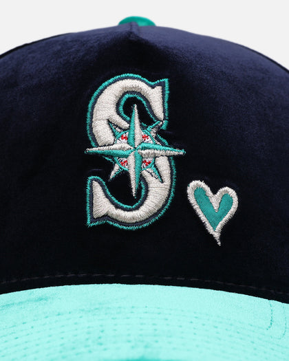 New Era Seattle Mariners 'Velvet Hearts' 9FORTY A-Frame Snapback Blue