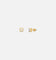 Guess Mainline Barrio 6mm Supremo Squared Stud Earrings Gold