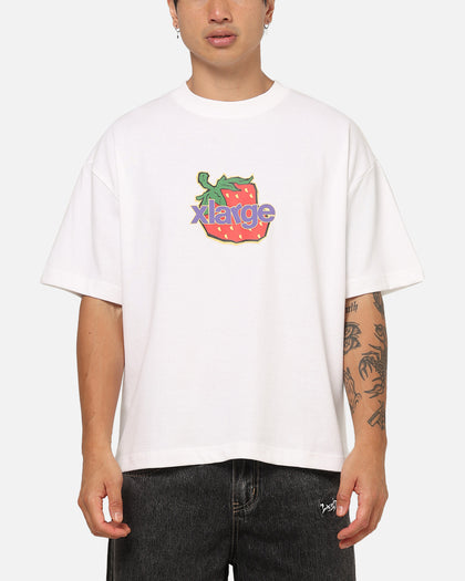 X-Large Strawberry Gorilla T-Shirt White