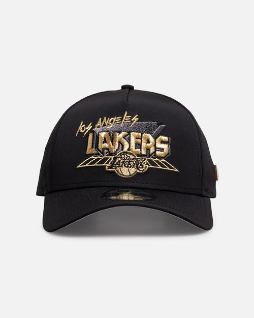 New Era Los Angeles Lakers 'Arcade Gold 10 Year Anniversary' 9FORTY A-Frame Snapback Black/Gold
