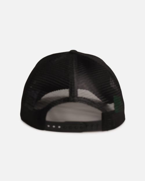 New Era South Sydney Rabbitohs 'NRL Mesh Crown' 9FORTY A-Frame Trucker Snapback Black