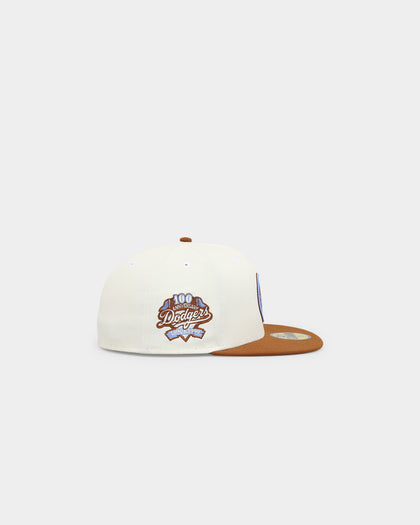 New Era Los Angeles Dodgers 'Toasted Peanut' 59FIFTY Fitted White