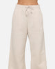 Nike Women's Sportswear Phoenix Fleece High Waisted Wide Leg Sweat Pants Lt Orewood Brown