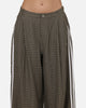 Adidas Women's Checks Trousers Olive