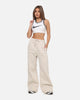 Nike Women's Sportswear Phoenix Fleece High Waisted Wide Leg Sweat Pants Lt Orewood Brown