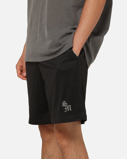 Saint Morta Athltc S4 Mesh Shorts Black