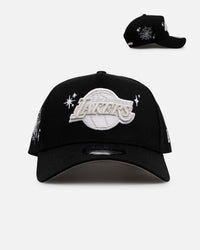 New Era Los Angeles Lakers 'Grit 3.0' 9FORTY A-Frame Snapback Black/White