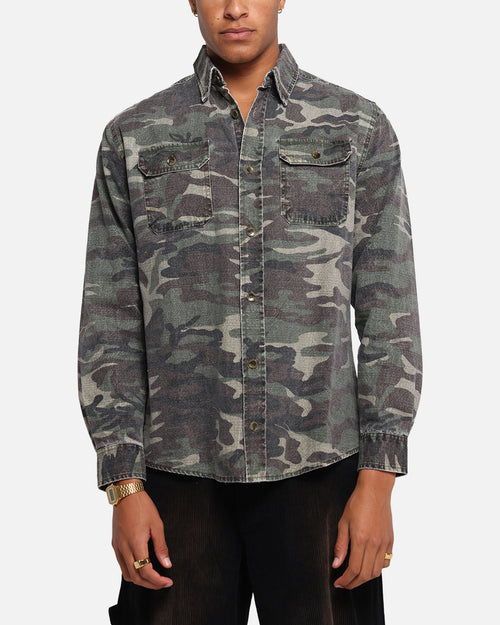 XXIII Slub Overshirt Camo