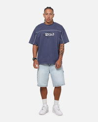 Carre Carpenter Jorts Sunfade Blue