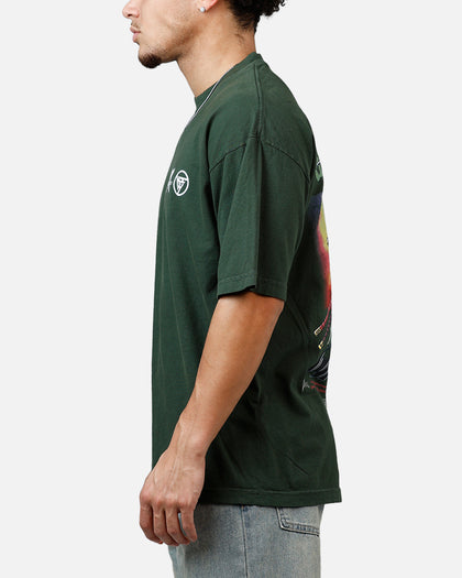 Hypland X One Piece Zoro Flame T-Shirt Green