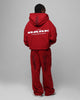 Loiter Blood Born Zip Hoodie Burgandy
