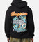 Mitchell & Ness Miami Dolphins 'Alter Ego' Flames Hoodie Faded Black