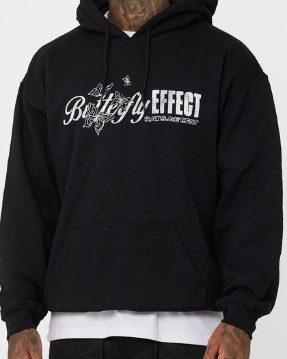 Rats Get Fat Butterfly Effect Hoodie Black