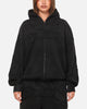 Ed Hardy Fray Zip Hoodie Black