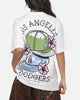 New Era Los Angeles Dodgers MLB Old School T-Shirt White