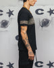 Carre Bars T-Shirt Black/Khaki