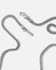 Saint Morta Dagger Franco Necklace White Gold