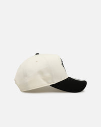 New Era Miami Marlins 'Easy Chrome Black' 9FORTY A-Frame Snapback Chrome/Black