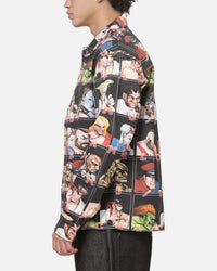 Criminal Damage Arcade Button Up Shirt Multi