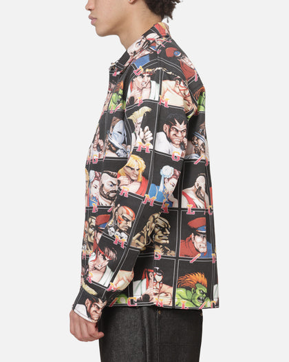 Criminal Damage Arcade Button Up Shirt Multi