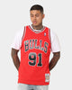 Mitchell & Ness Chicago Bulls Dennis Rodman '97-'98 #91 Swingman Jersey Red