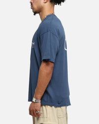 Carre Script T-Shirt Navy