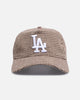 New Era Los Angeles Dodgers 'Houndstooth' 9FORTY A-Frame Unstructured Strapback Brown