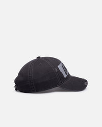 Mitchell & Ness Los Angeles Lakers 'Duct Tape' Dad Fit Strapback Washed Black
