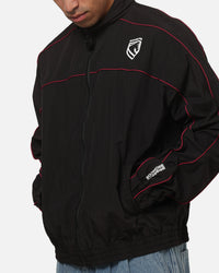 Bleacher Athletic Brisbane Broncos NRL Midweight Spray Jacket Black