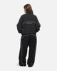 New Era Double Zip Track Jacket Black