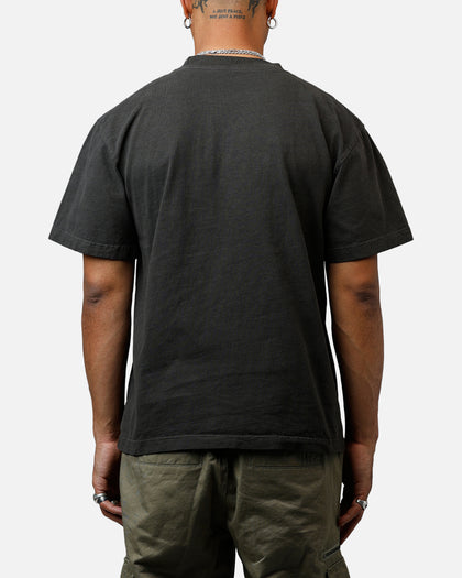 Saint Morta Ride Or Die Boxy T-Shirt Black Wash