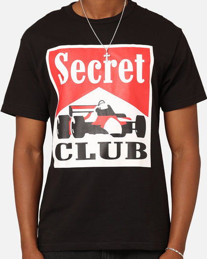 Secret Club Racing T-Shirt Black