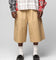 Loiter Wide Leg Chino Shorts Tan