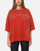 Ed Hardy Cyber Rhinestone T-Shirt Red